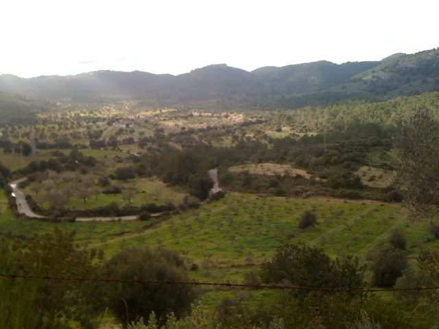 Ein Blick ins Hinterland, nordwestlich von Palma